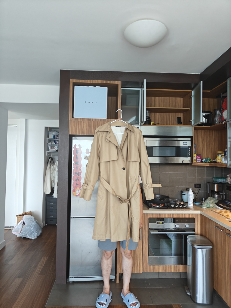 Weekend Max Mara Long Reversible Trench Coat - photo 4