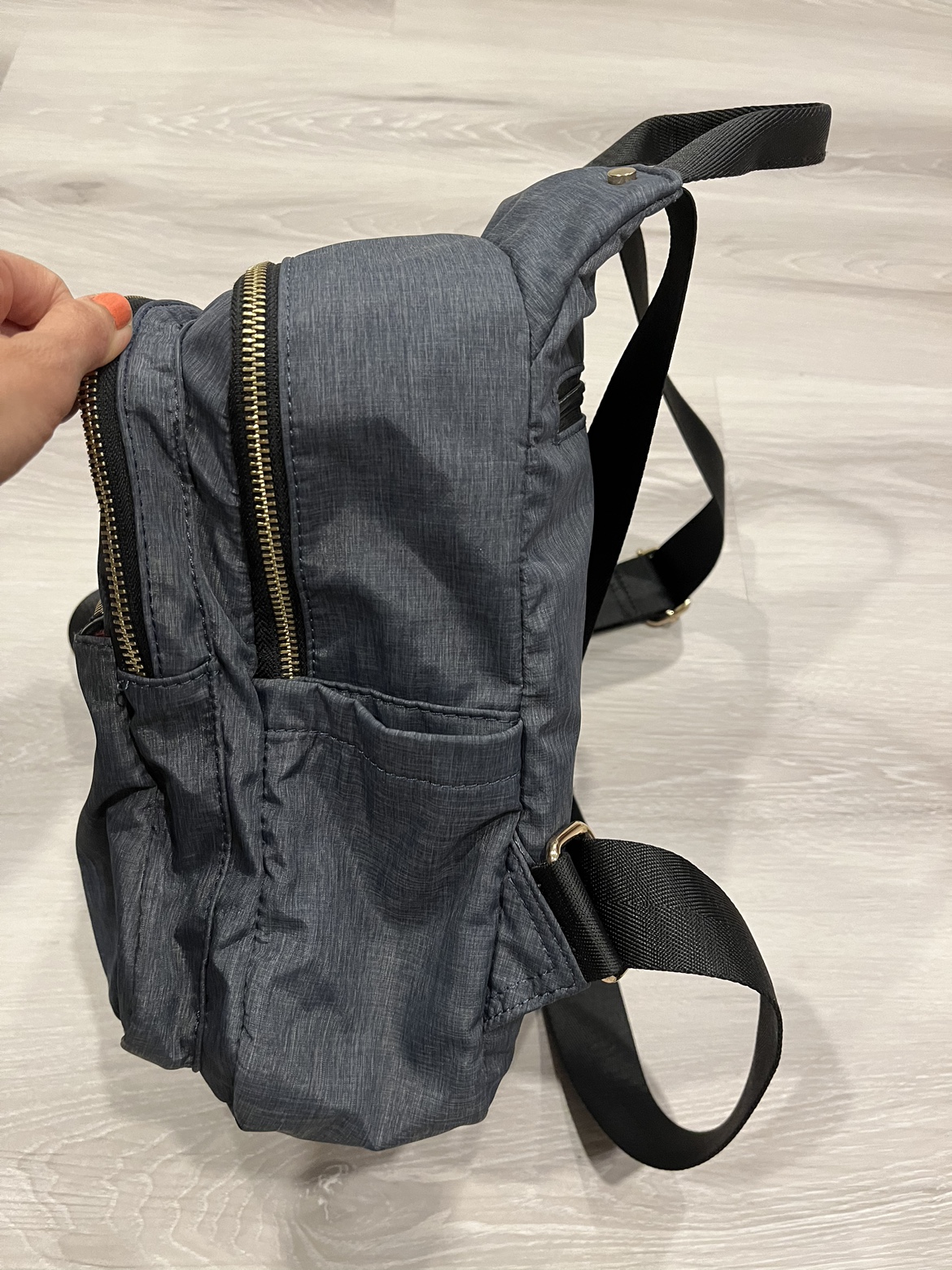 Naturalizer navy fabric backpack image indicator(2)