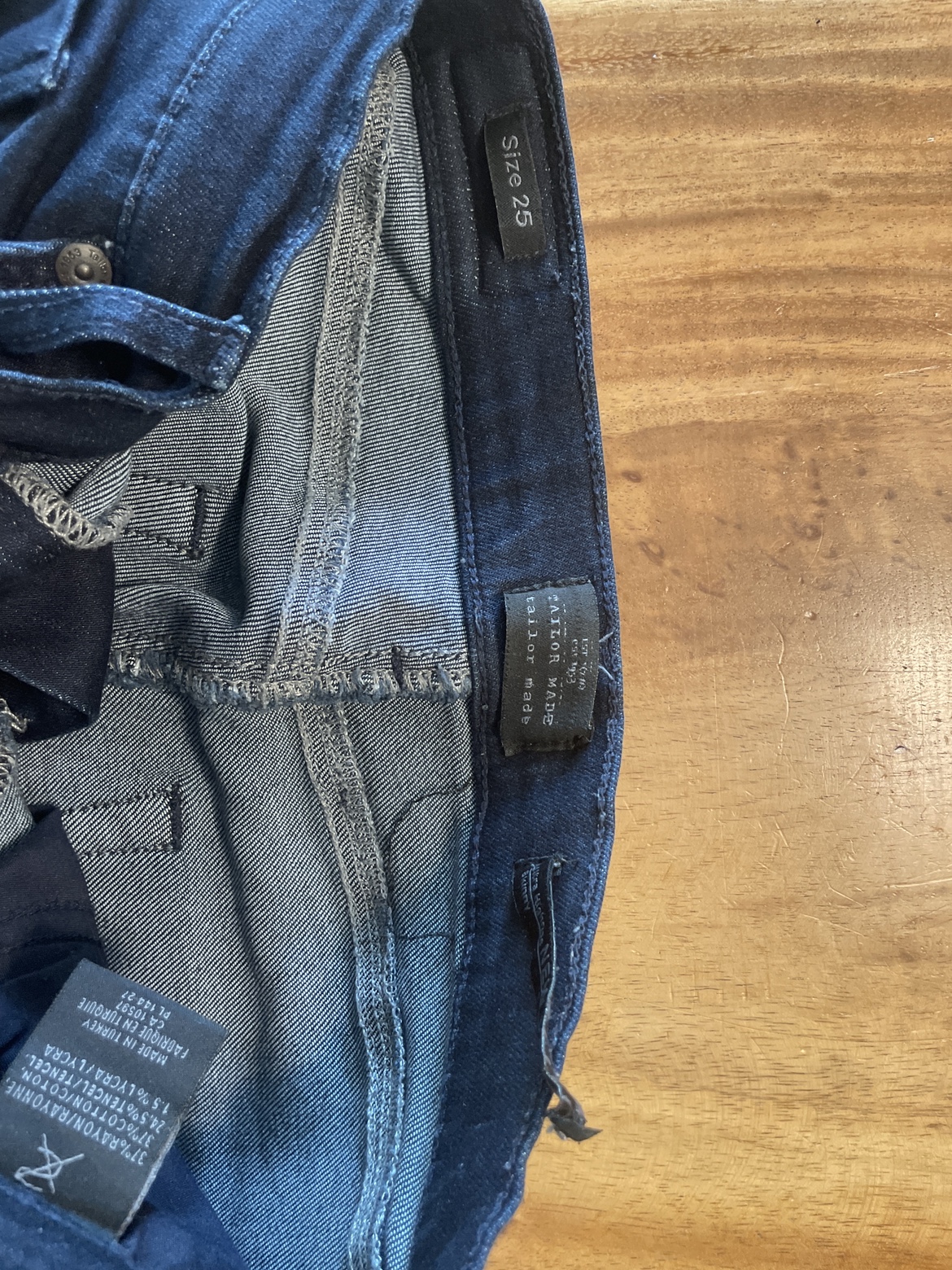 Taylor made skinny jeans ultra high rise size 25 woman’s 🧡 image indicator(2)