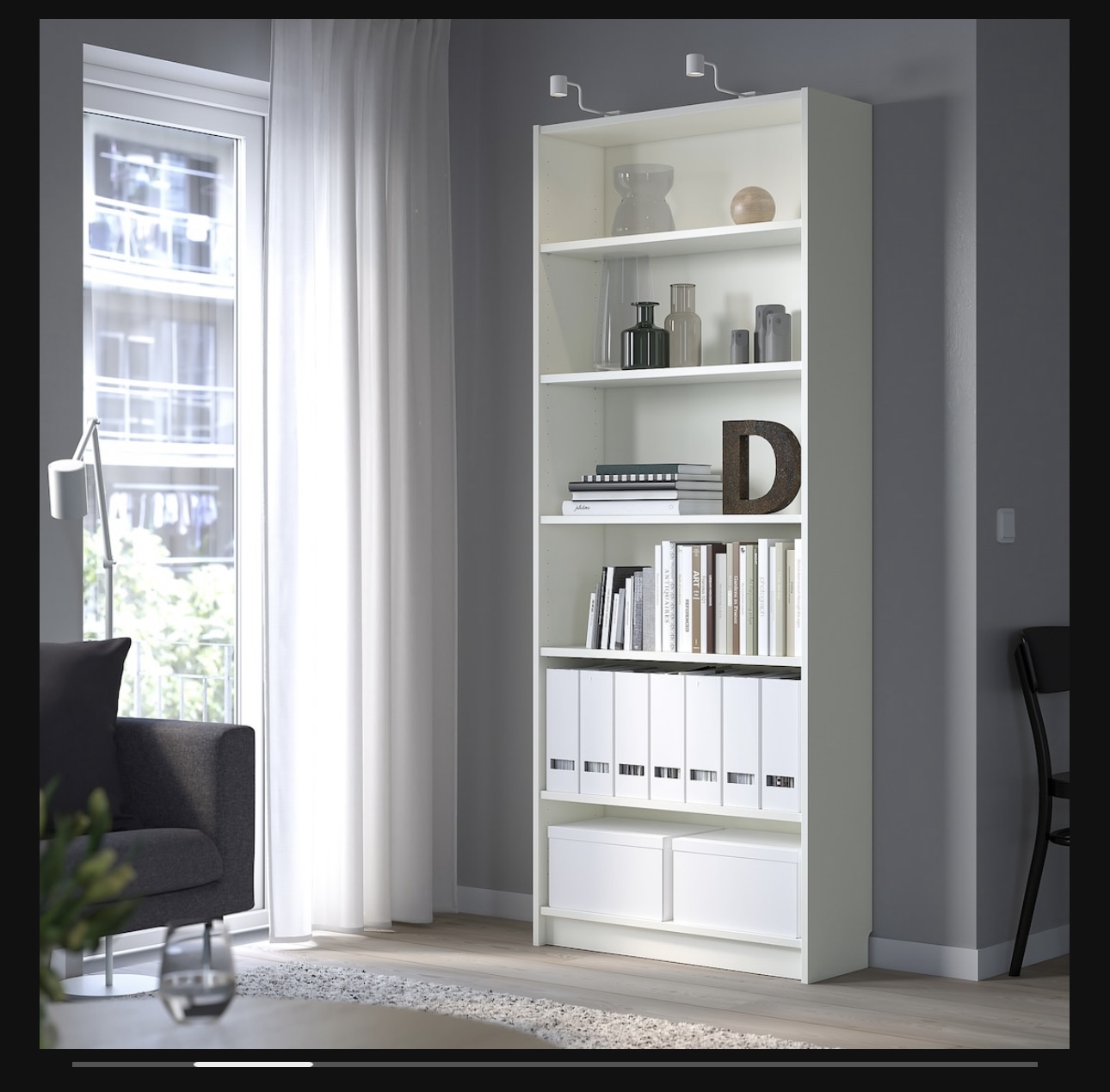 🔥Moving IKEA Billy Tall wide bookshelf fully assembled - photo 3