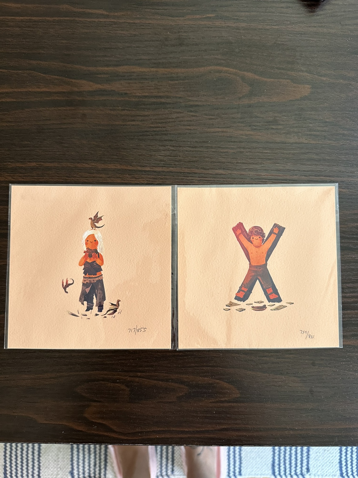 Limited Edition Game of Thrones Watercolors
