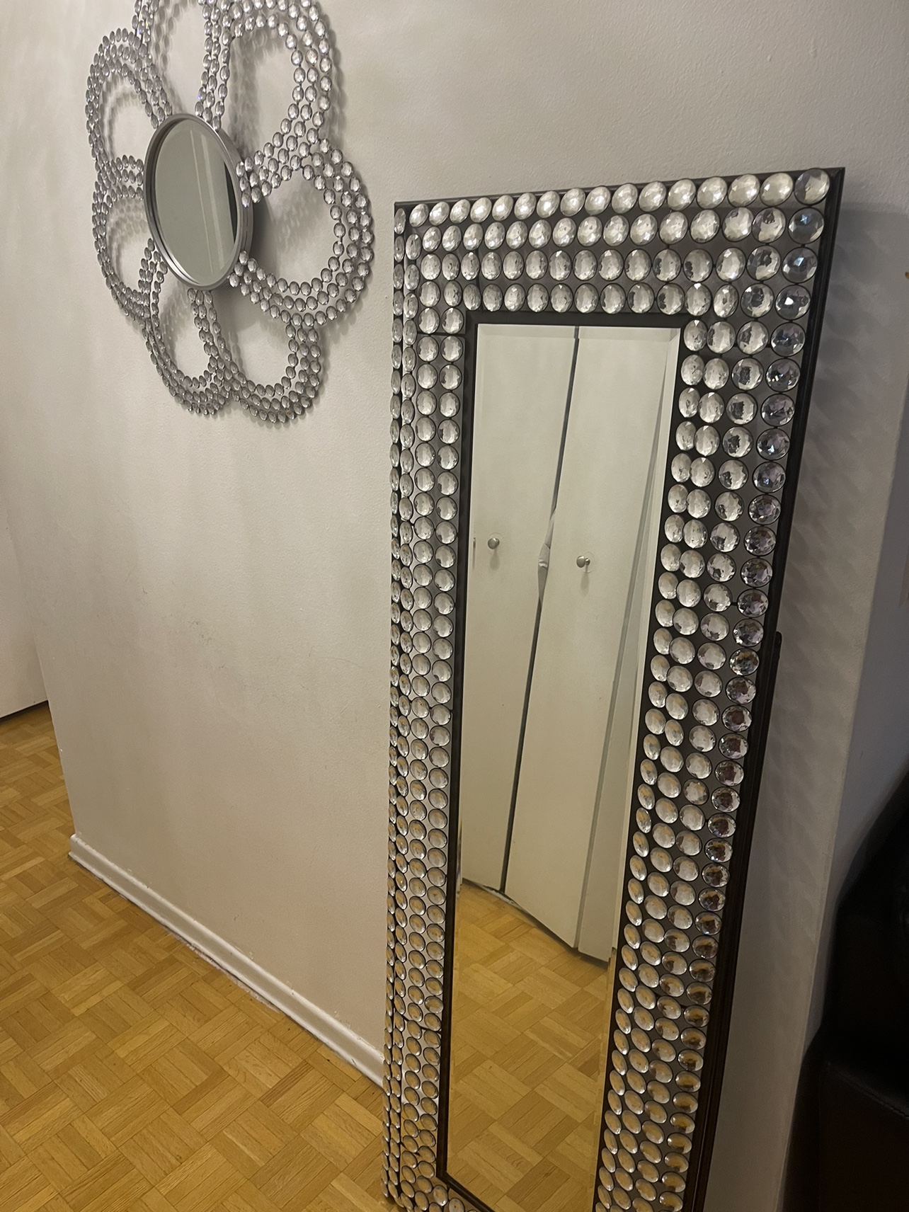 Bling standing mirror image indicator(3)