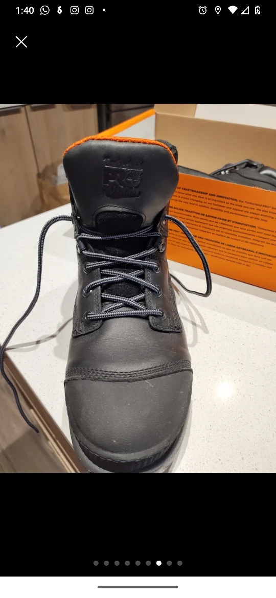 🆕🌺  Timberland Steel Toe Pro Work/ Construction Boots image indicator(7)