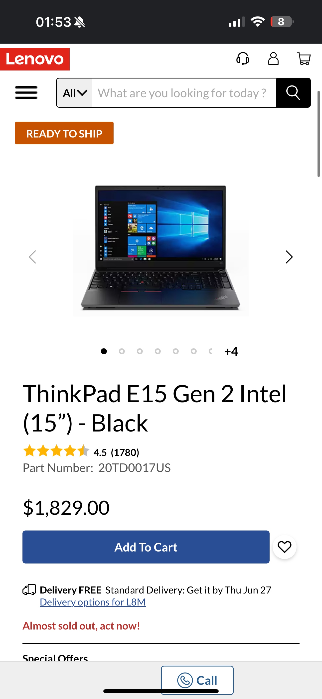 Lenovo thinkpad E15 Gen 2