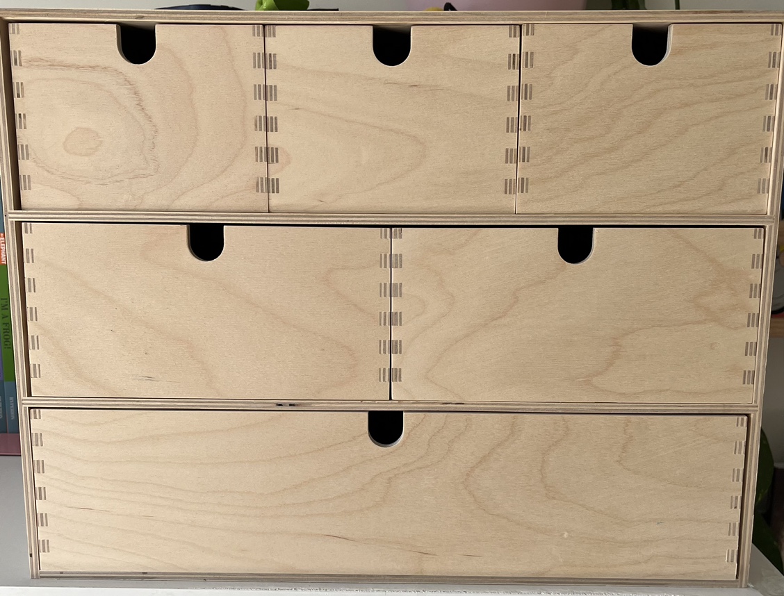 LIKE NEW Ikea moppe storage