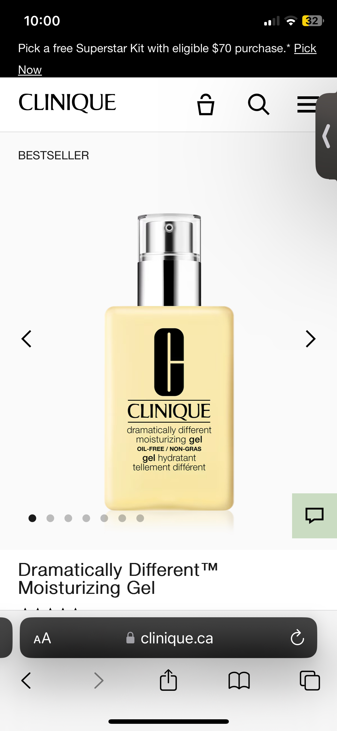 New Clinique Dramatically Different™ Moisturizing Gel thumbnail