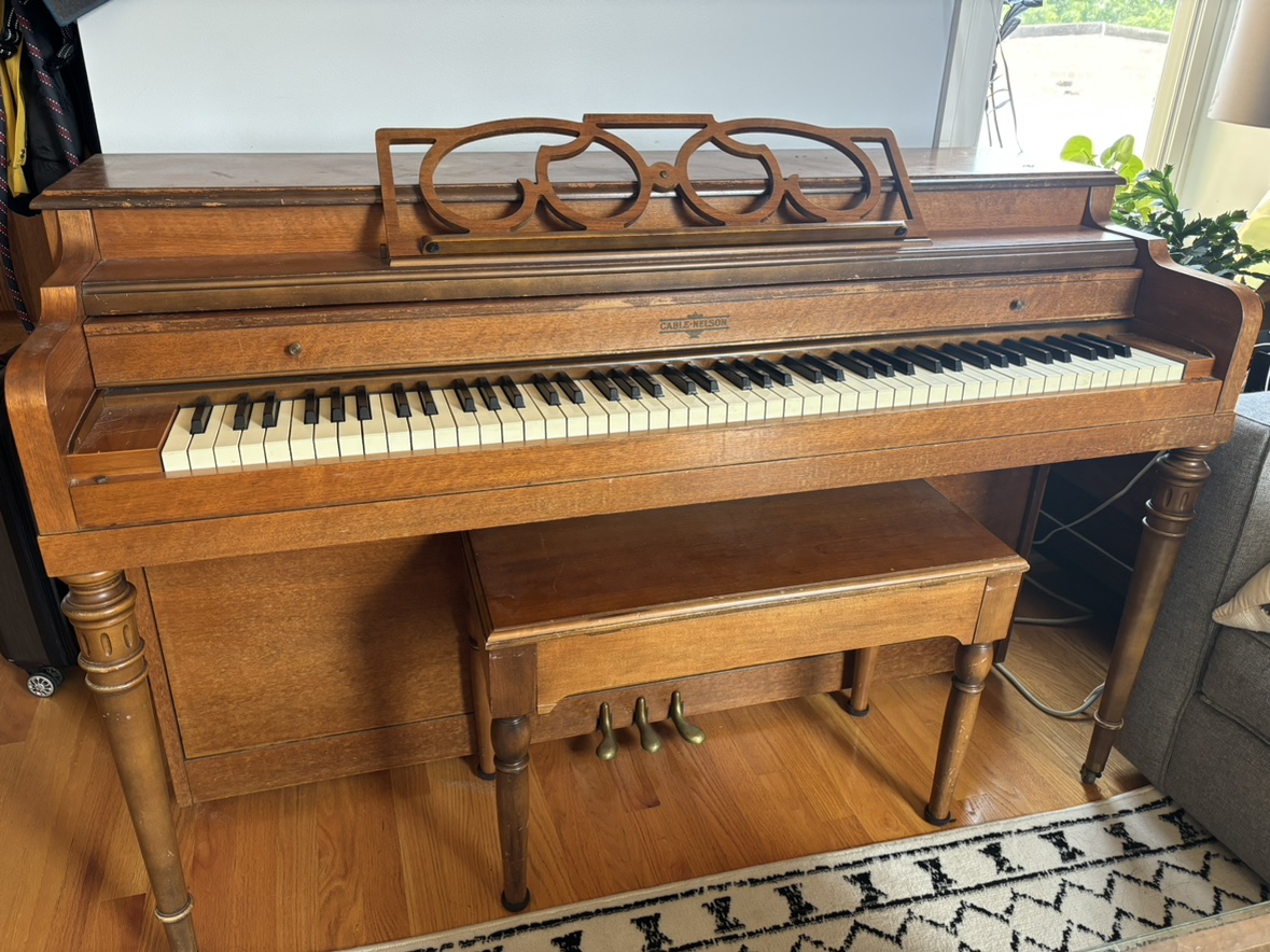 Free piano #freecycle