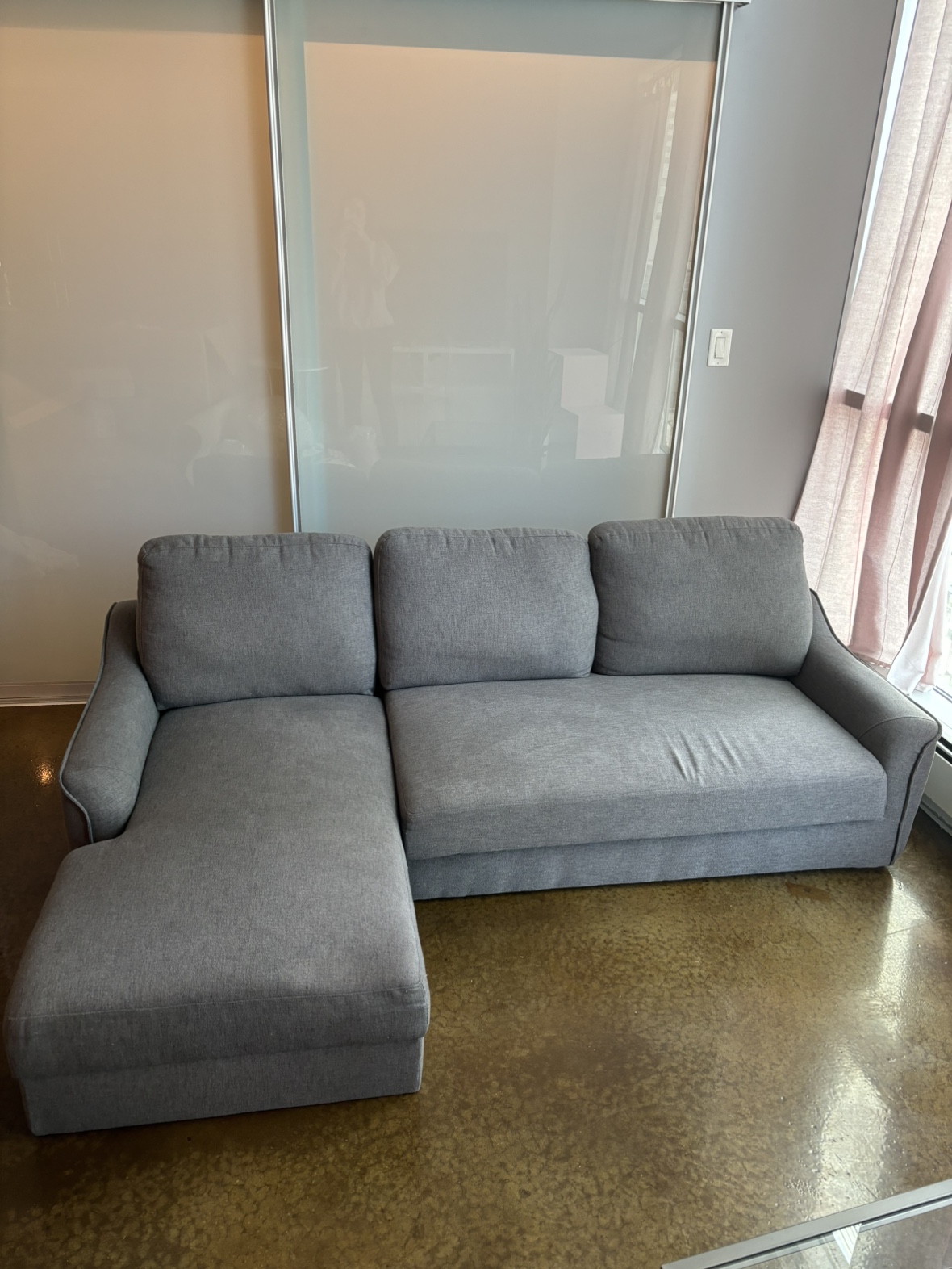 Grey Sectional Couch