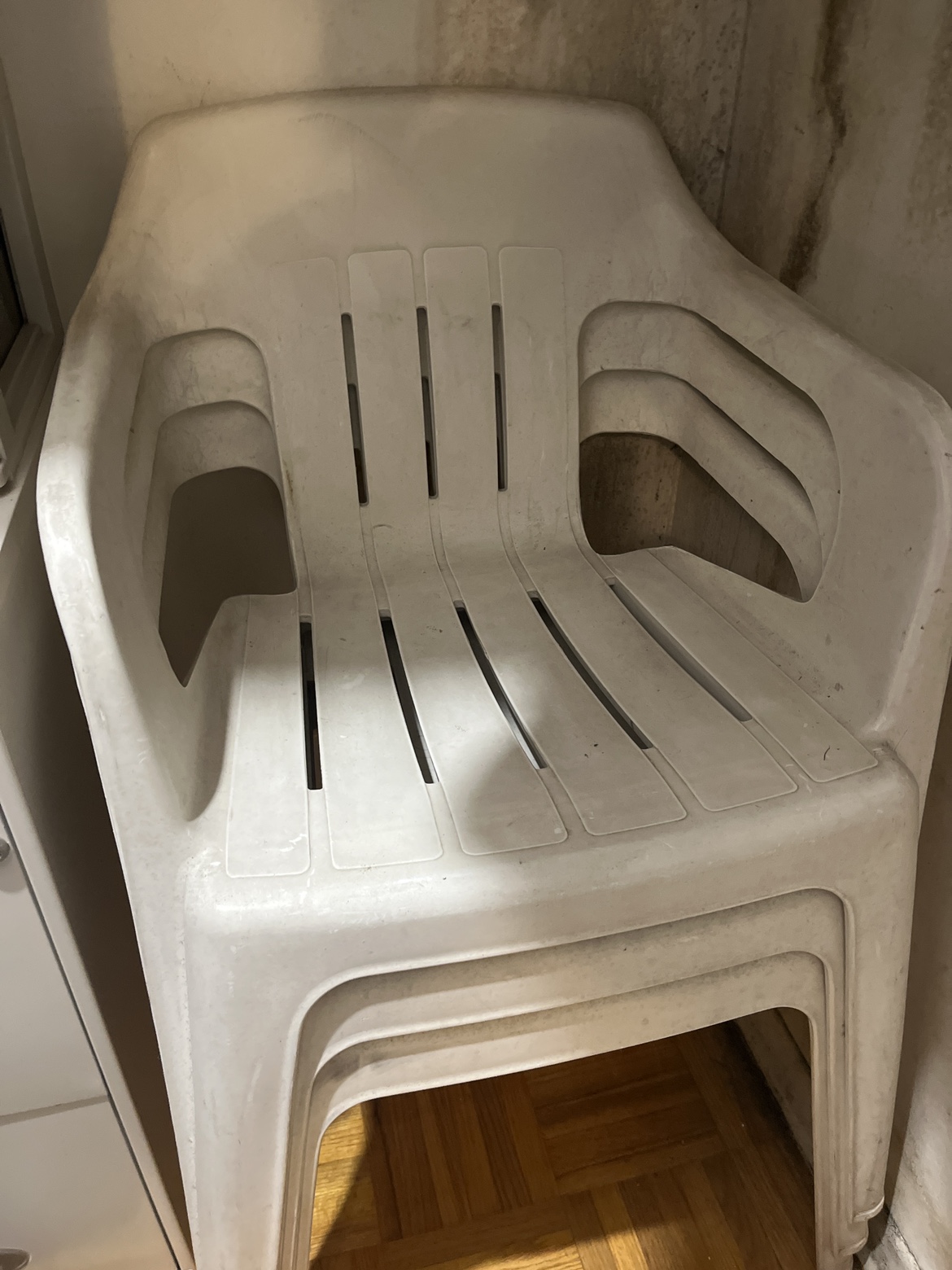 Plastic chairs