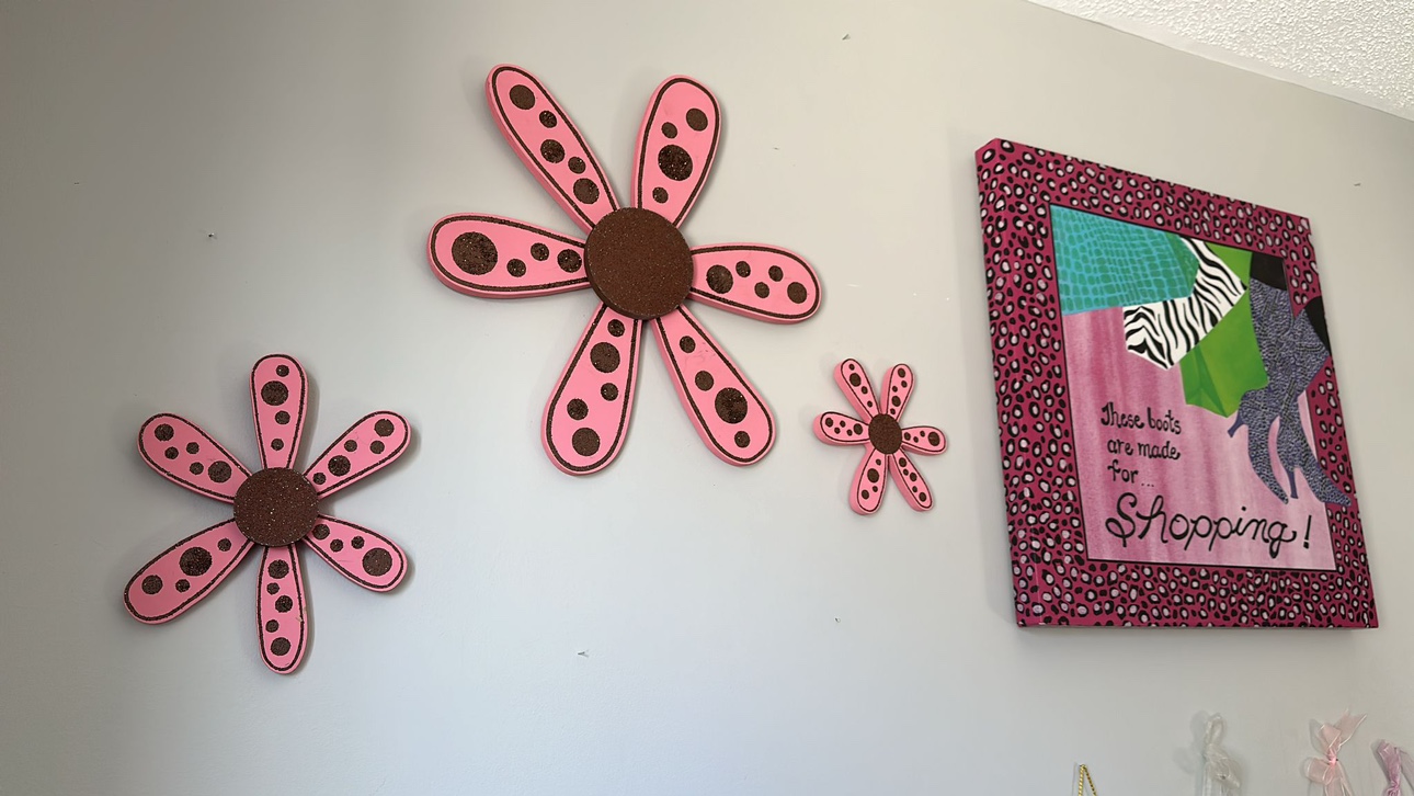 Pink girls room fraW