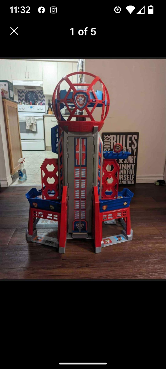 paw patrol tower