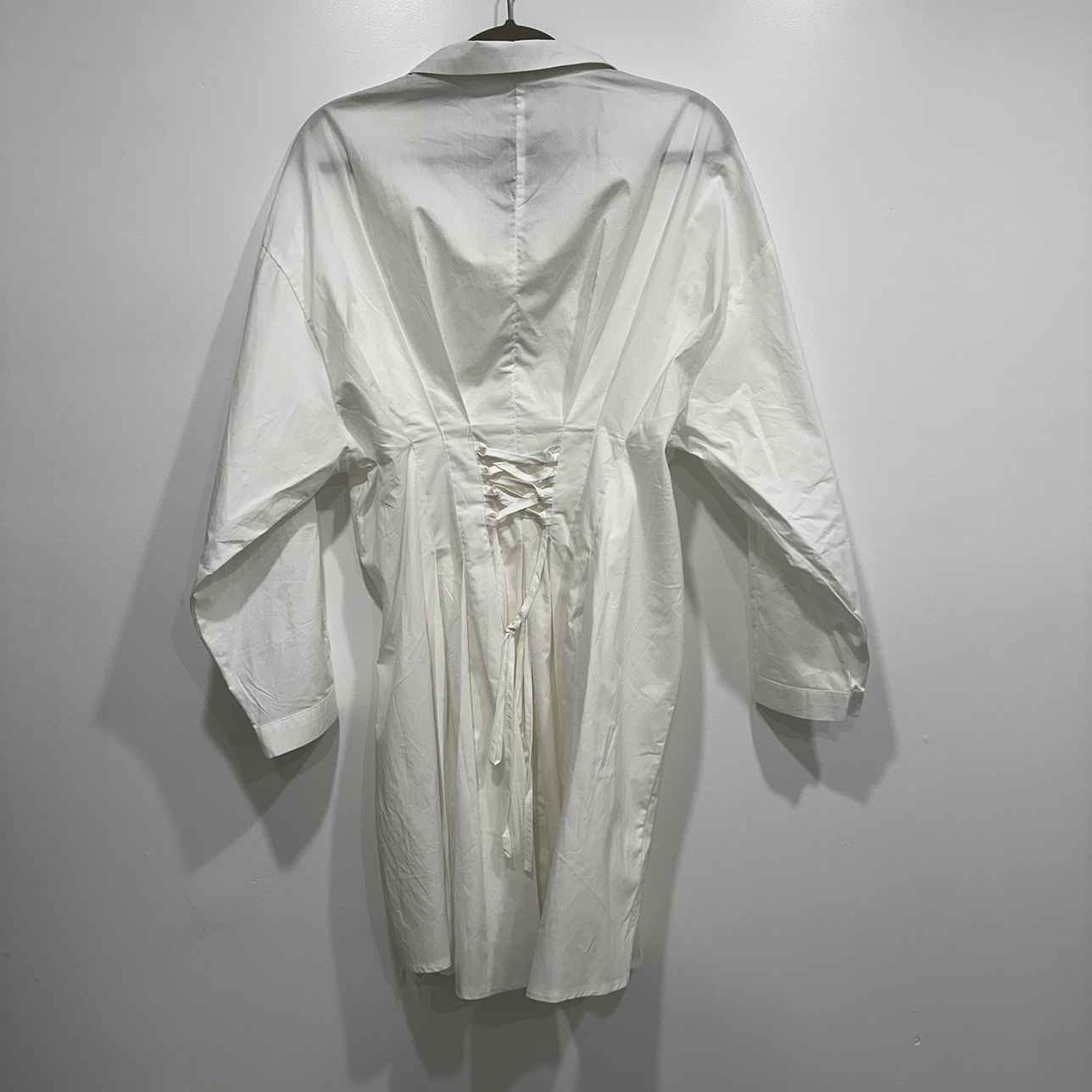 Boohoo Drop Shoulder Fitted Shirt Dress image indicator(2)