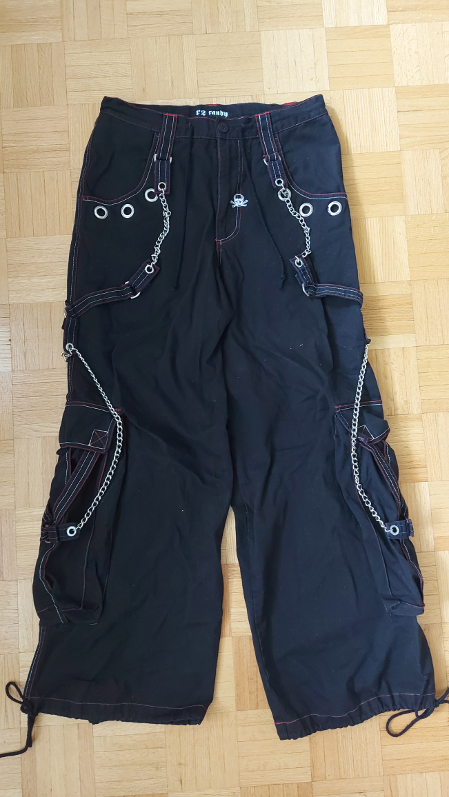 Tripp Style Pants Size 30 Goth Raver Alternative Unisex thumbnail