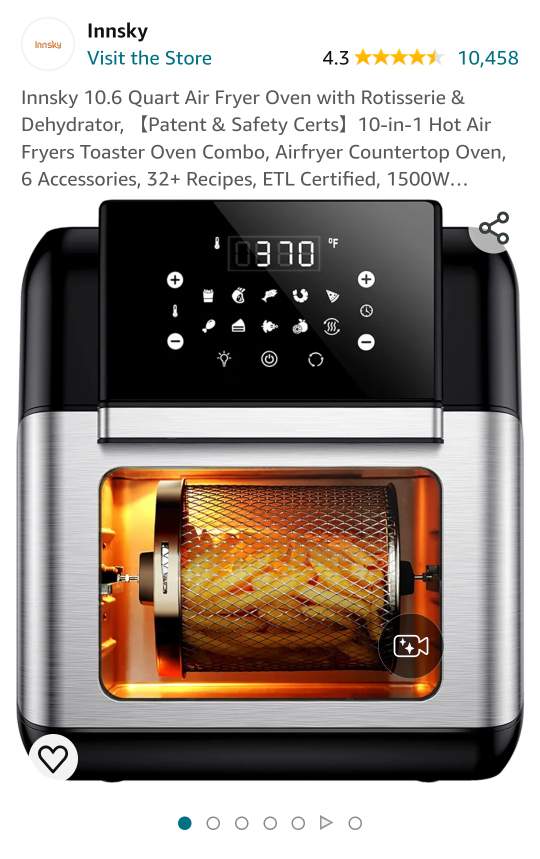 Moving sale!! Air fryer thumbnail