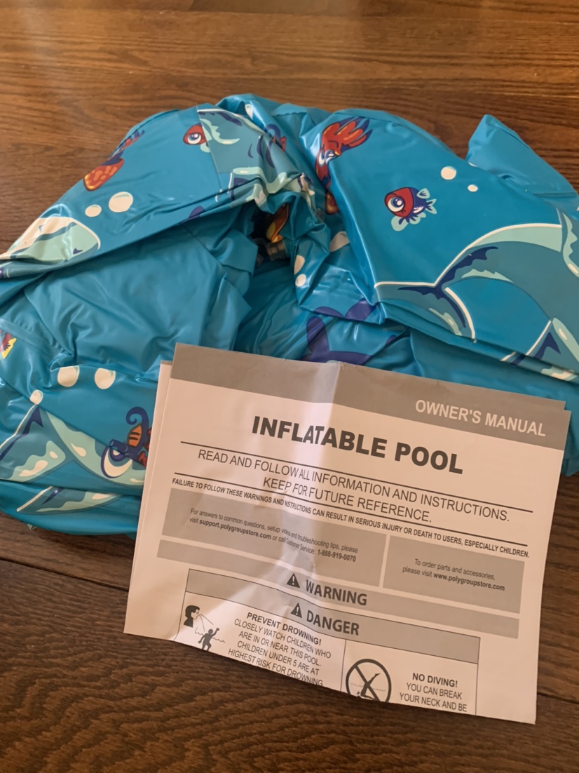 Play Day inflatable 3 ring pool image indicator(2)