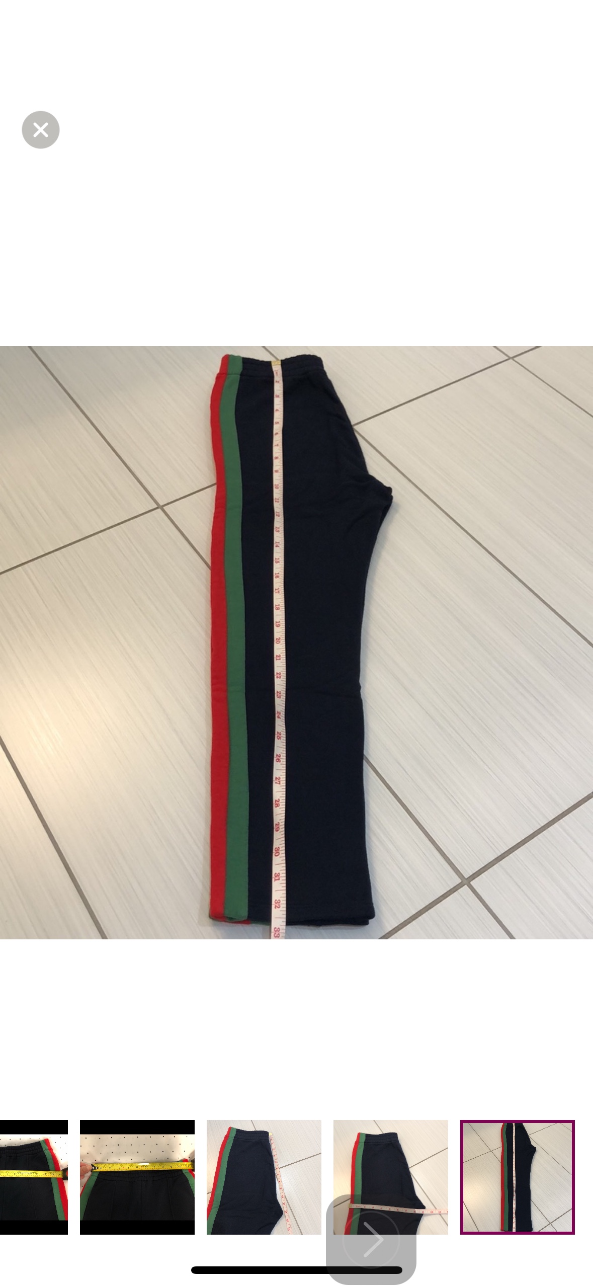 Gucci pants/joggers for kids image indicator(6)