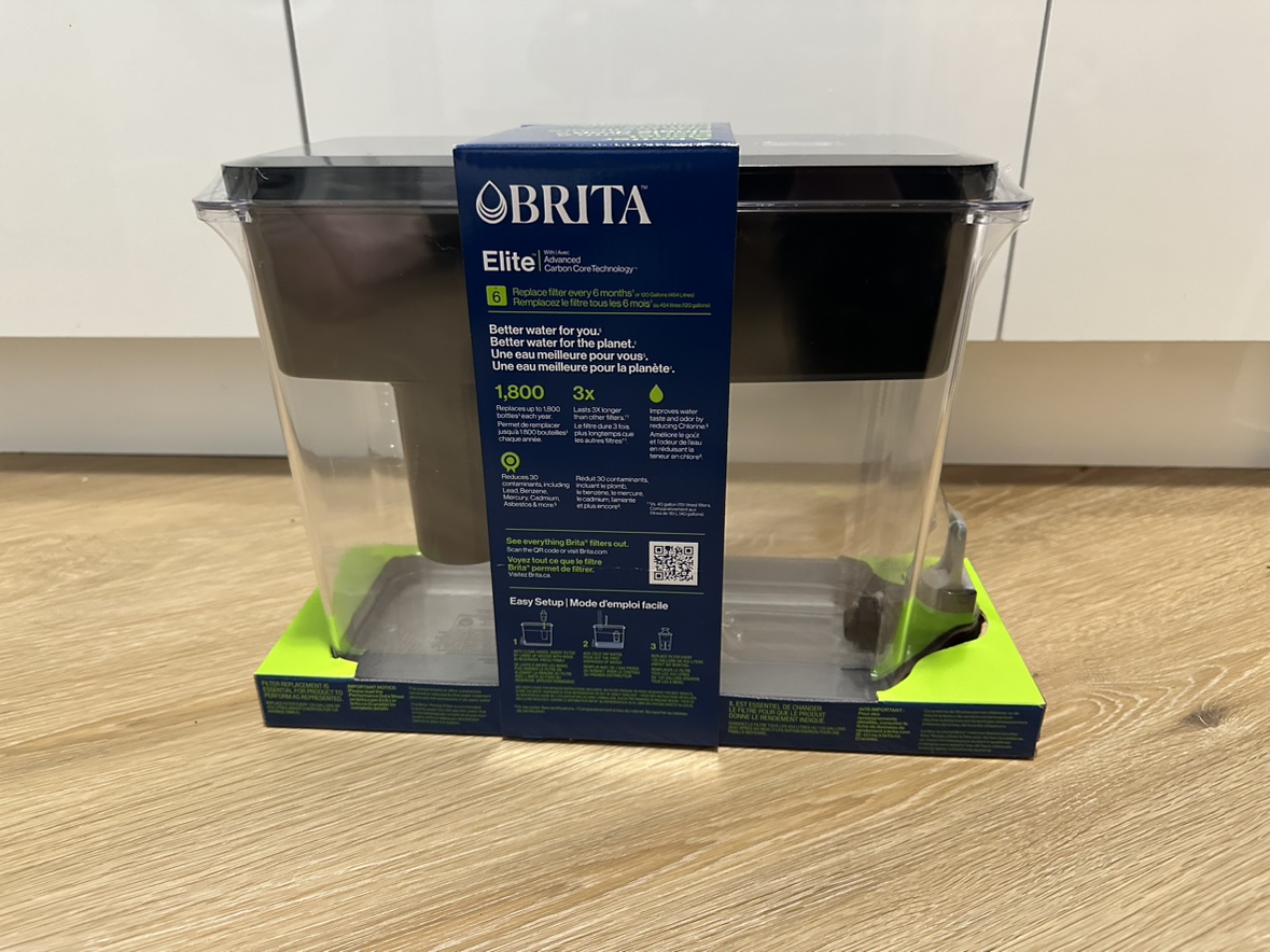 Brita Elite Filter Black 27 cup - Brand New and Sealed thumbnail