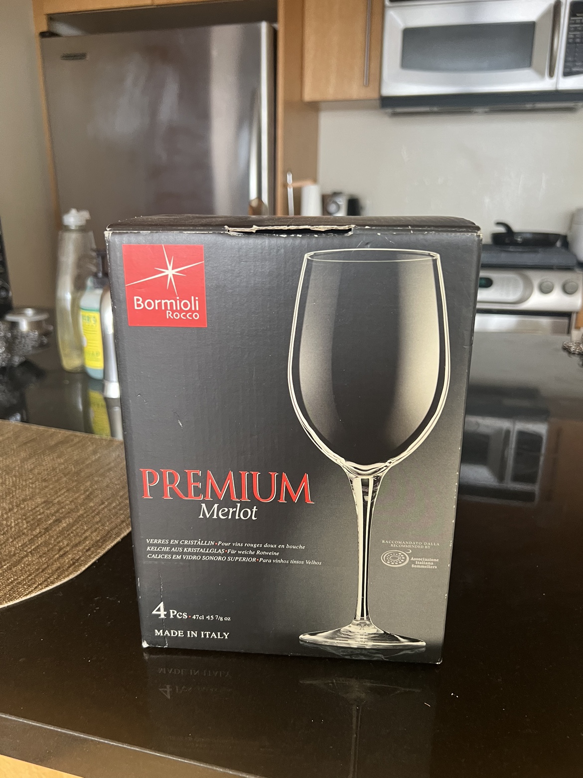 Wine glasses 4pcs