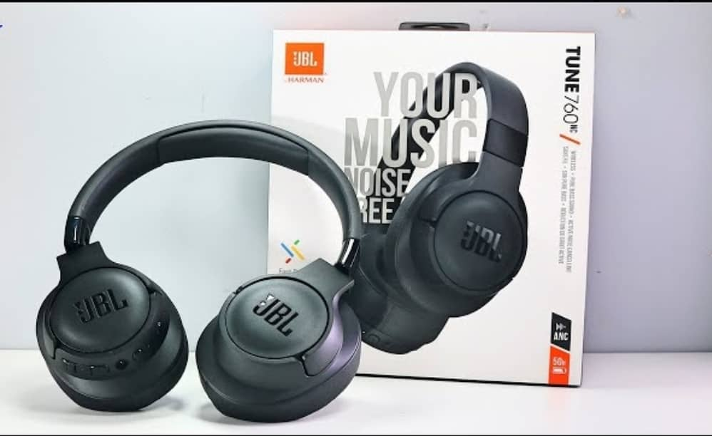 JBL tune760bt over ear wireless headphones