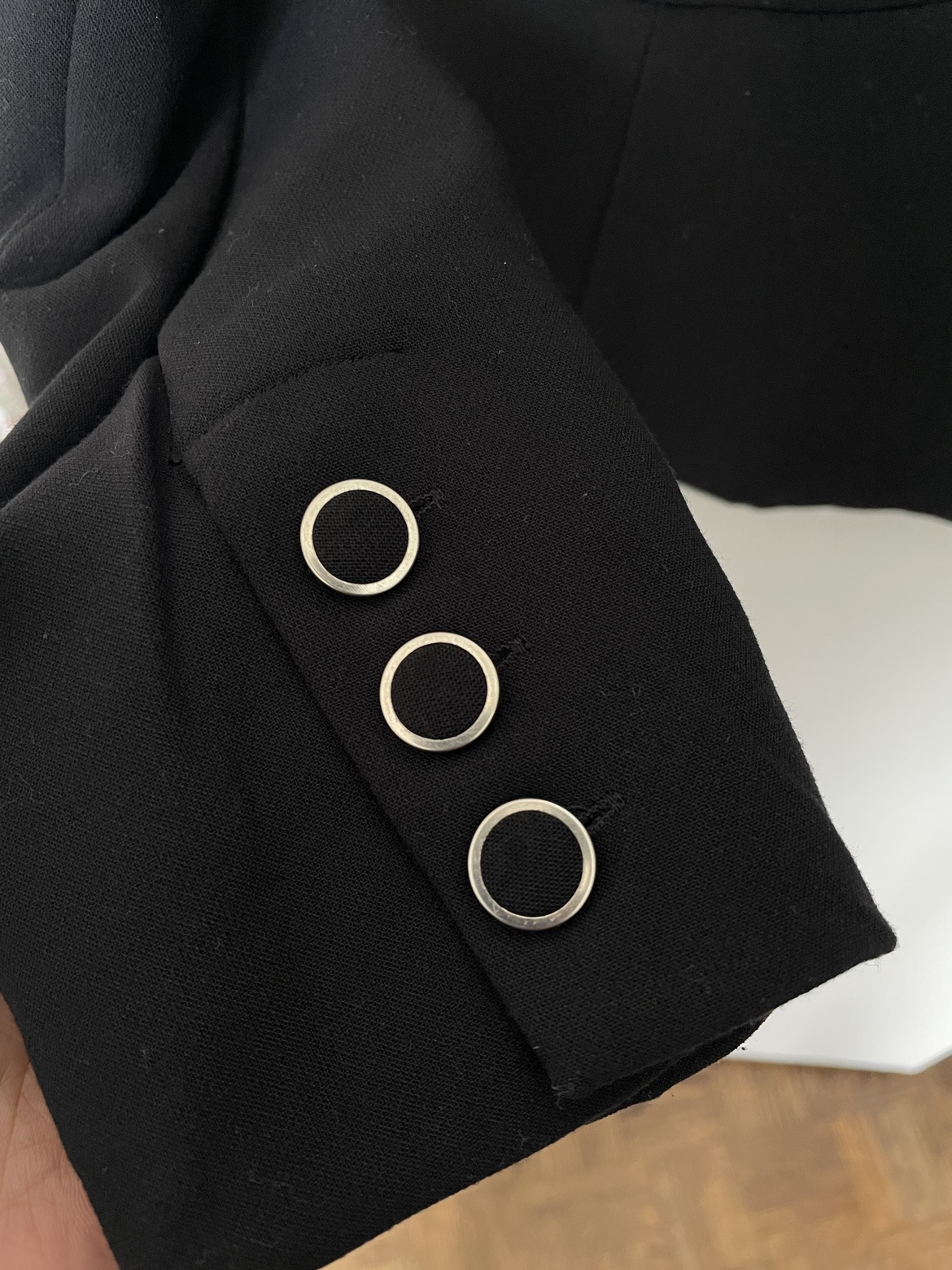 Black blazer medium - photo 2