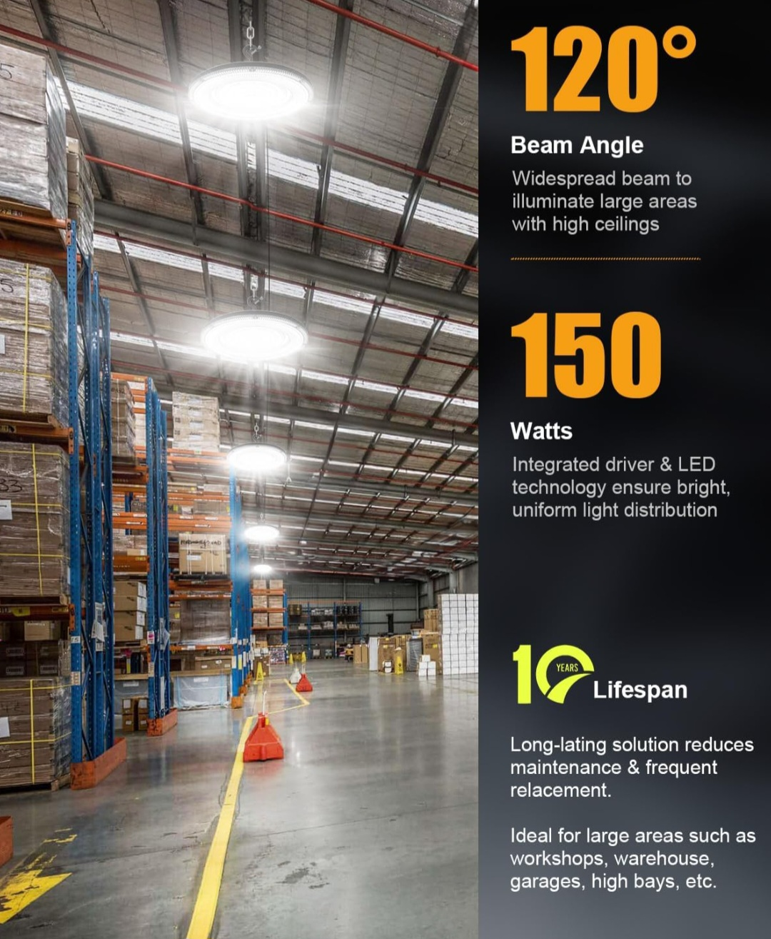 UFO LED Light_High Bay 150W - photo 4