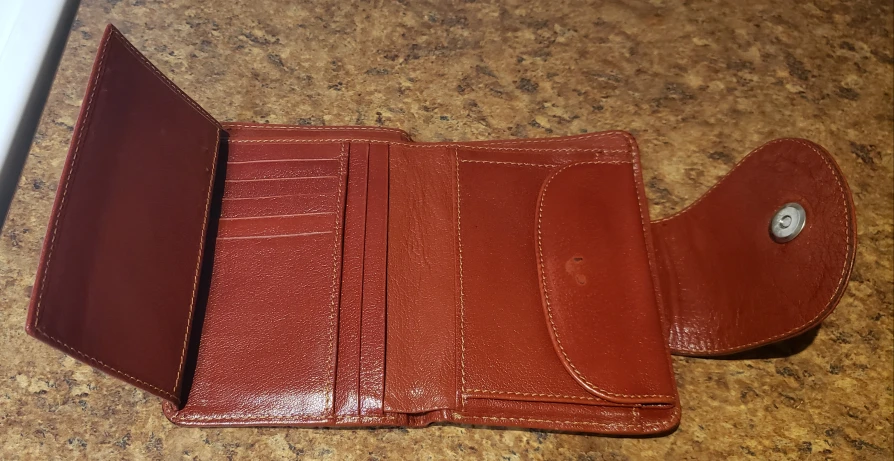 #freecycle Genuine leather wallet image indicator(4)