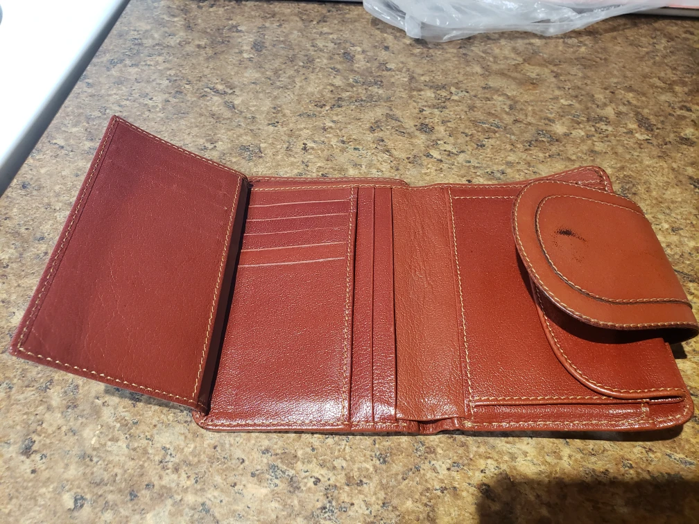 #freecycle Genuine leather wallet image indicator(7)