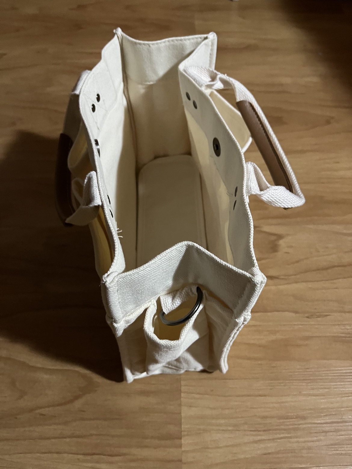 Beige Tote Carry Bag - photo 3