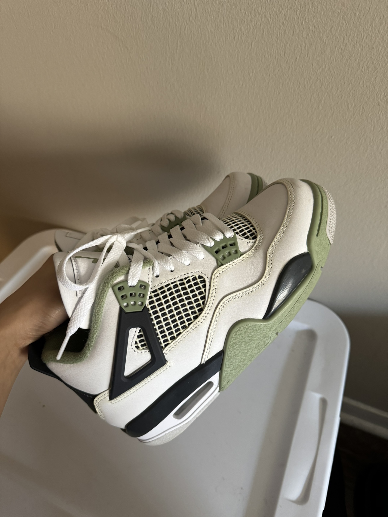 Jordan Retro 4 Seafoam W8.5 - photo 5