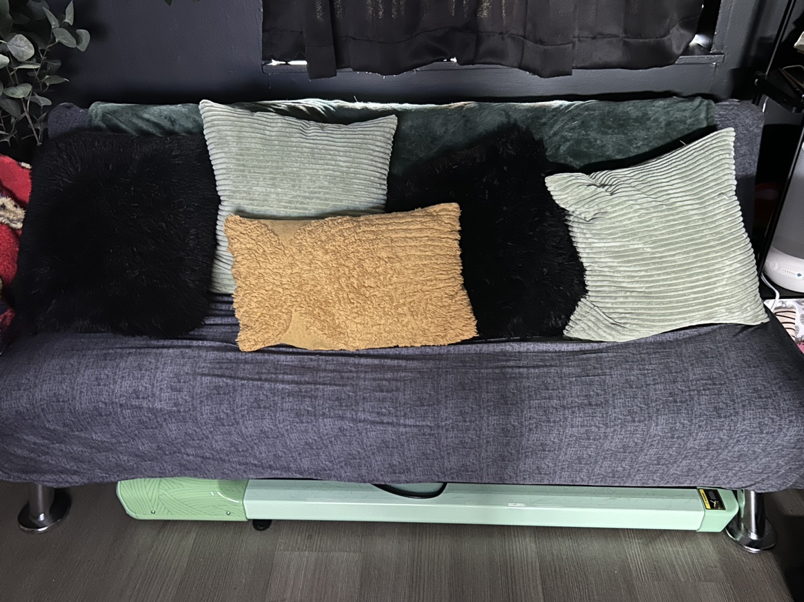 #freecycle Futon with Cover - photo 2