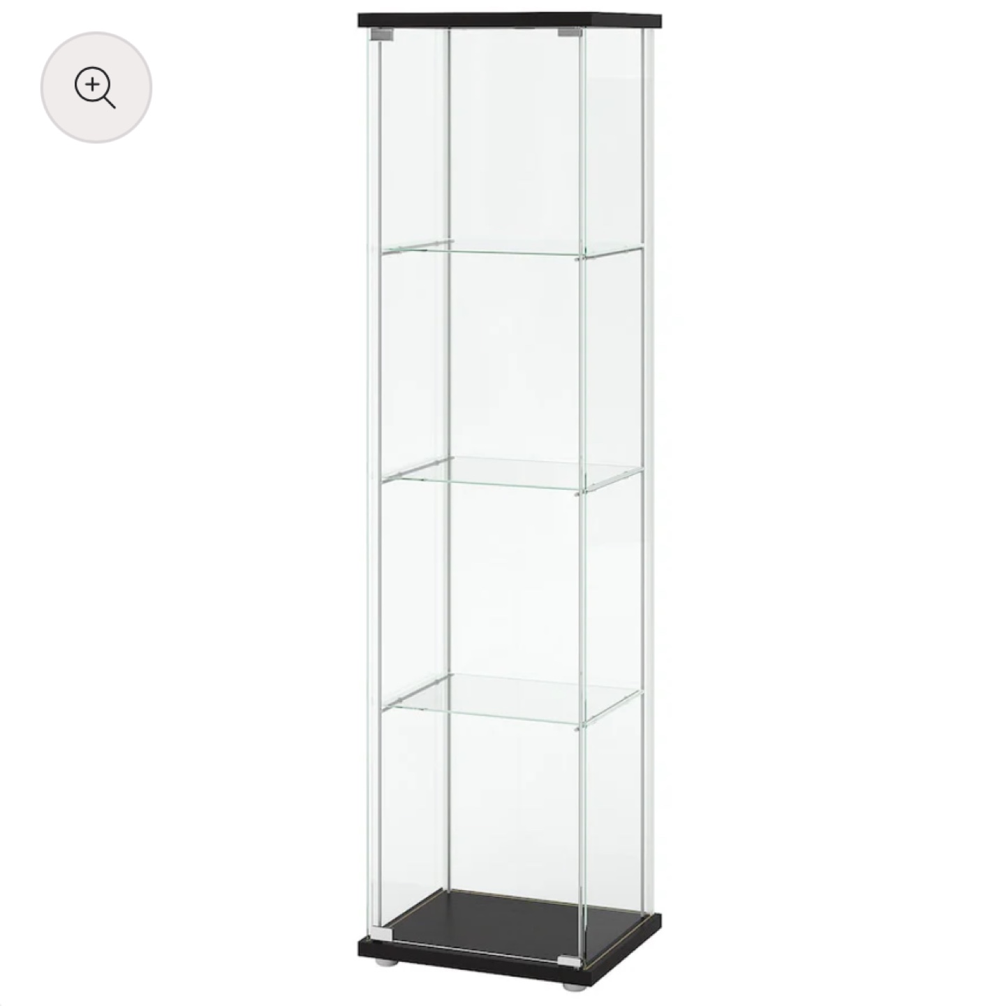 IKEA Detolf Glass Door Cabinet