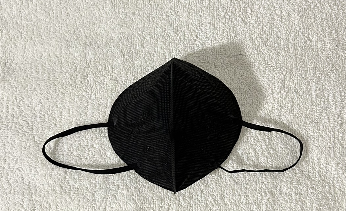 Black KN95 face mask image indicator(5)