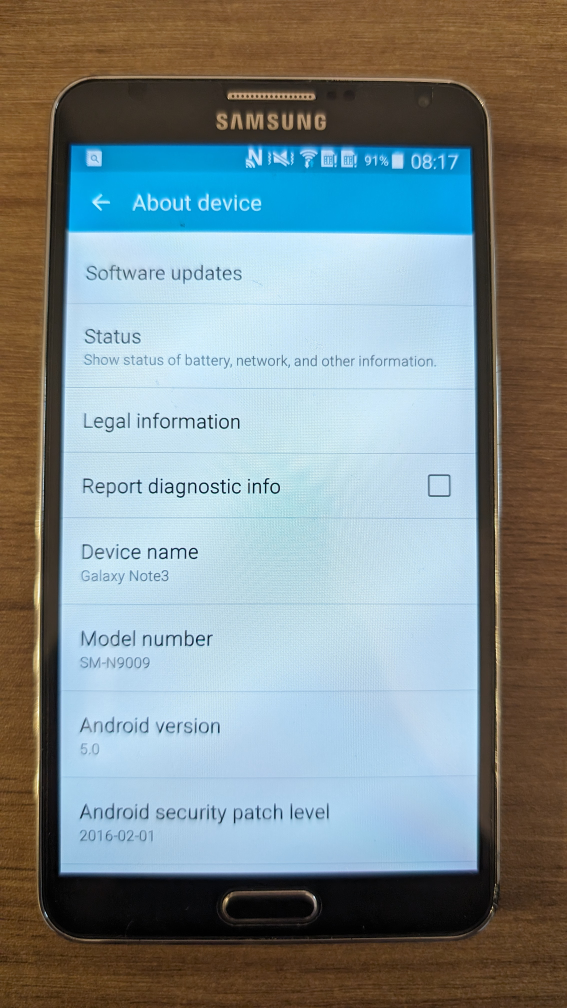 Samsung Note 3
