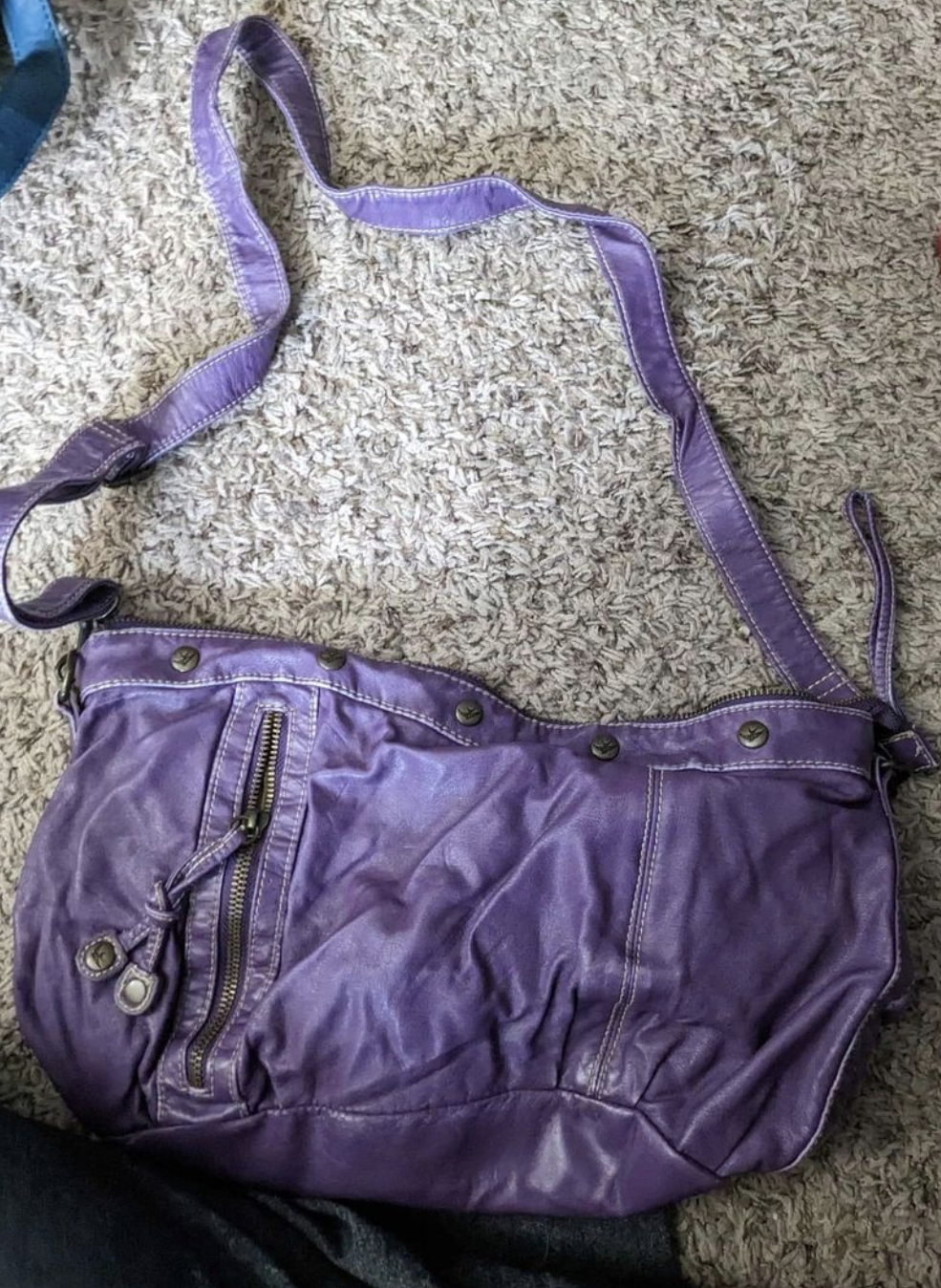 Purple Sparrow True Purse