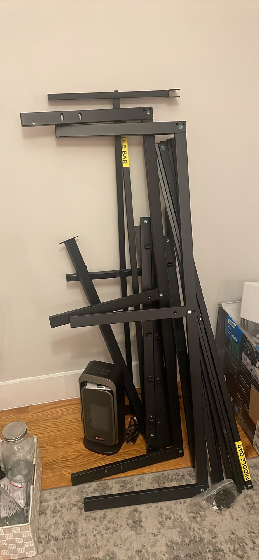 Full size metal bed frame