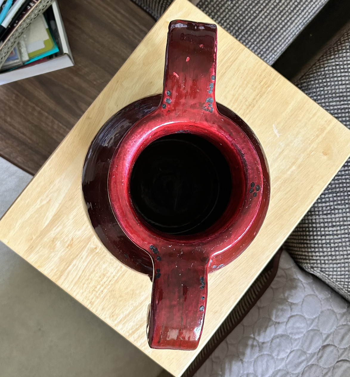 ✨✨Objet D’art Red Ceramic image indicator(4)