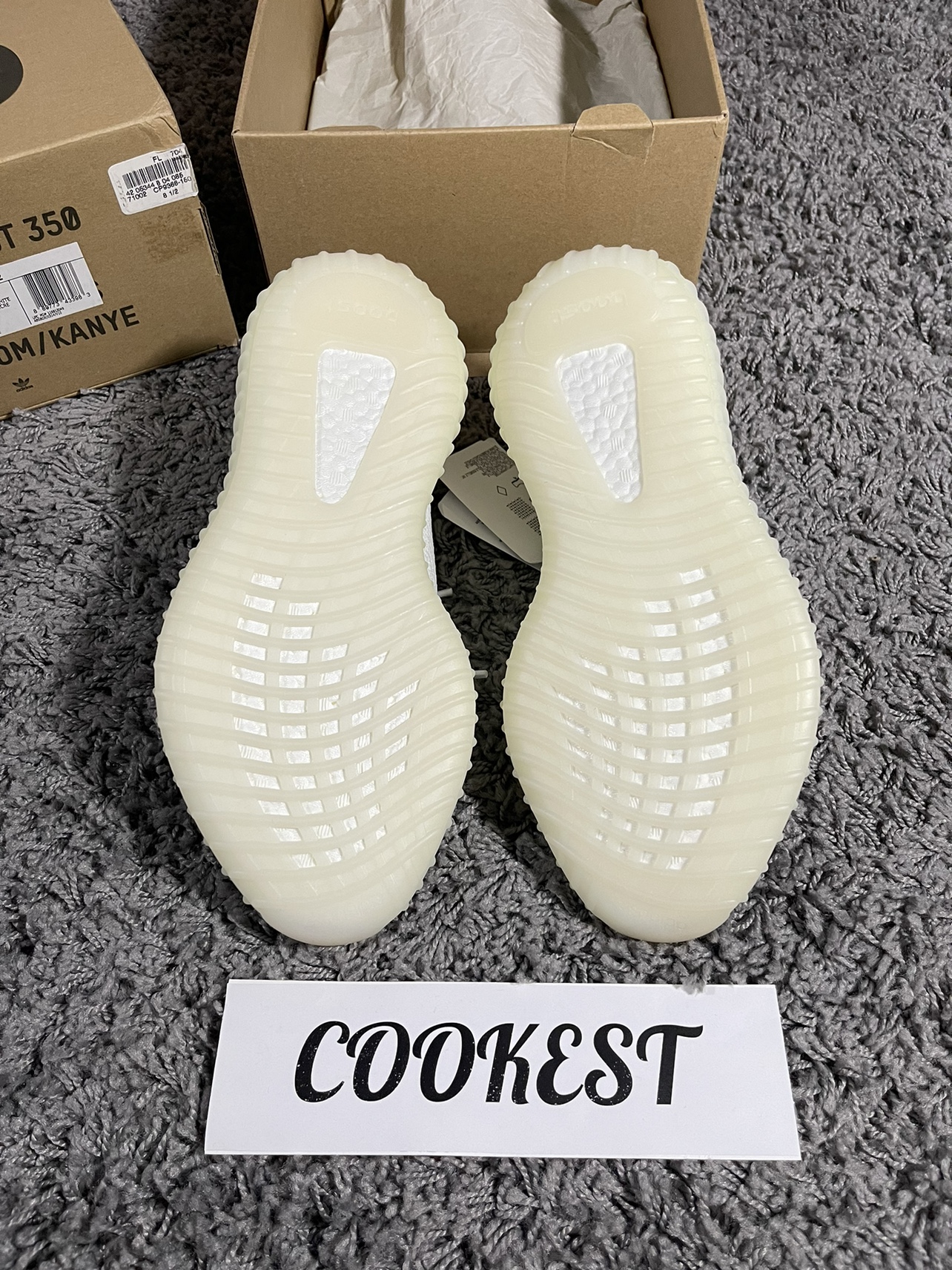 adidas Yeezy Boost 350 V2 Cream White Men US 8.5 image indicator(6)