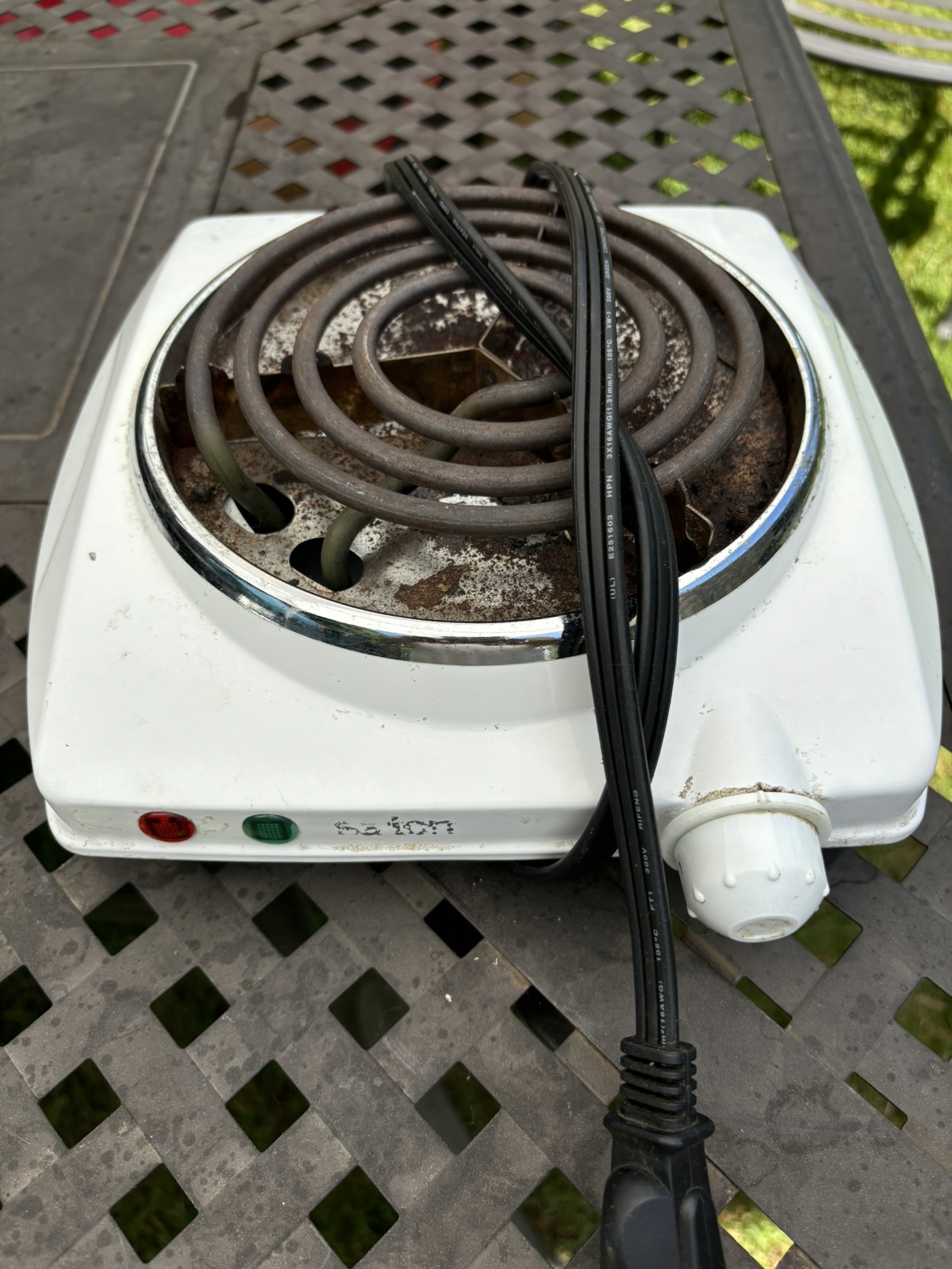 Electric Single Burner