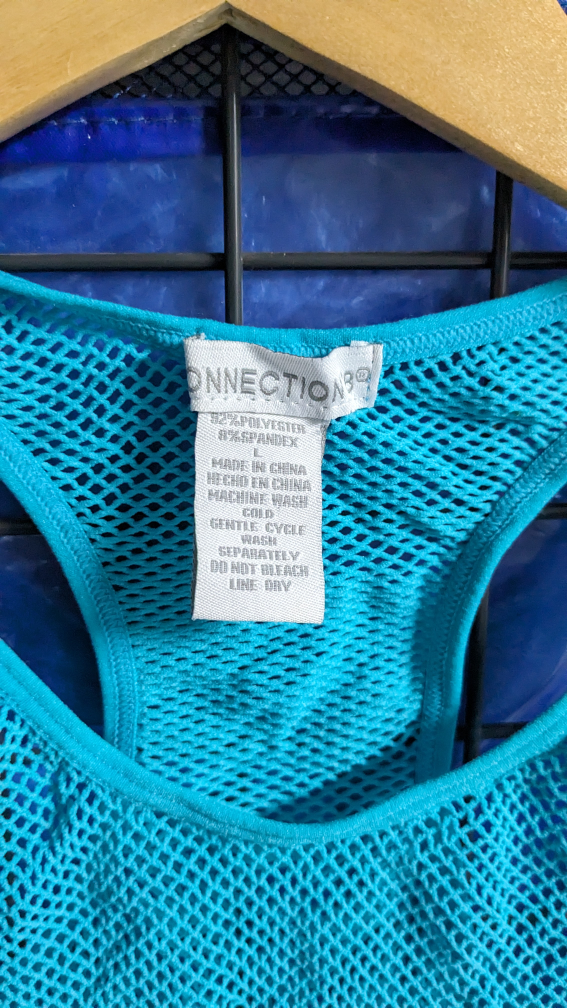 Connection mesh tank top - photo 3