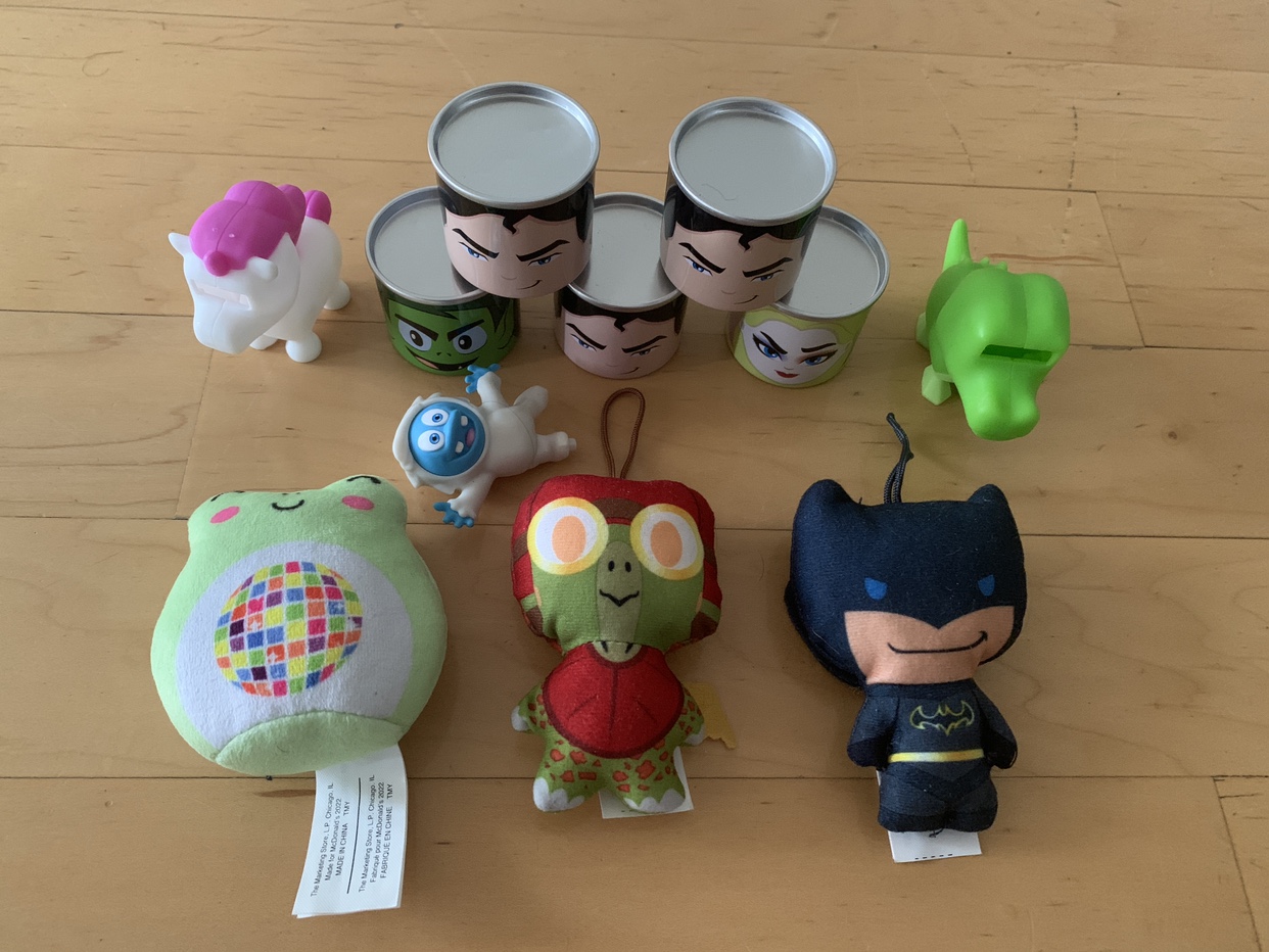 #freecycle Mc D Happy Meal toys for free thumbnail