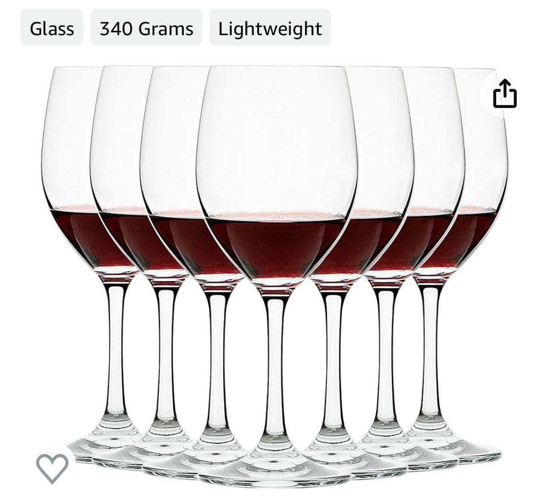 Wine glasses