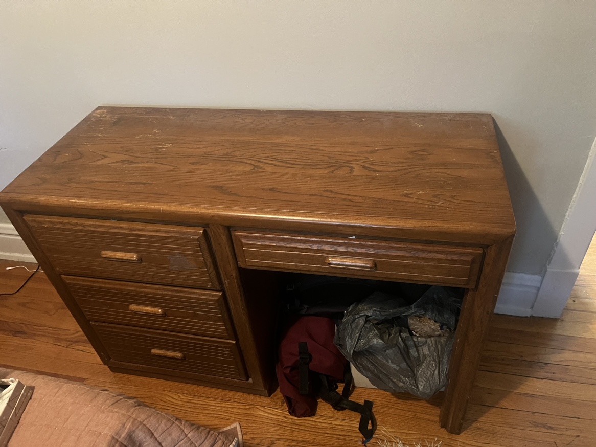 Classic wooden desk