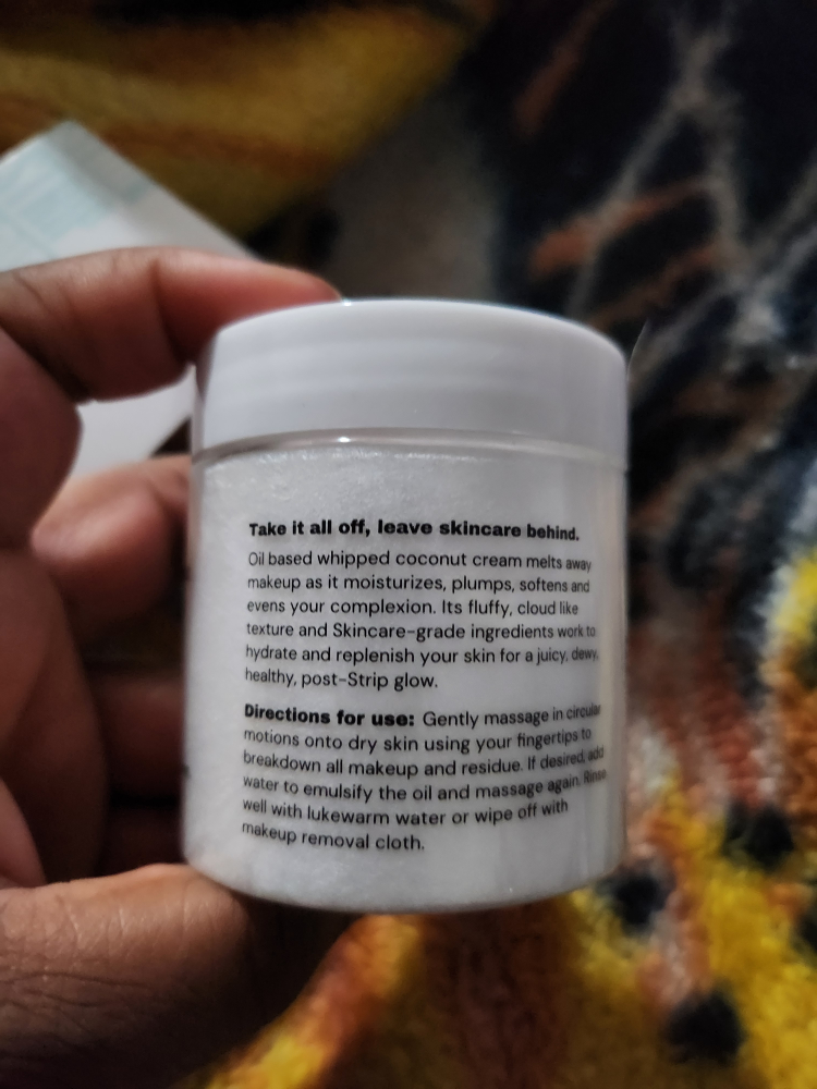 Strip makeup whipped coconut makeup remover - photo 4