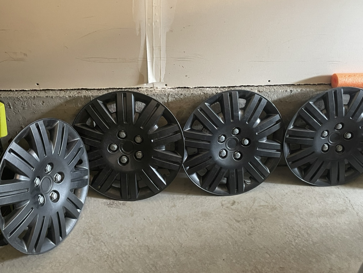 Steel wheel covers