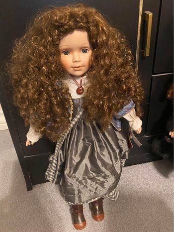 Porcelain Doll ( Michel) with stand