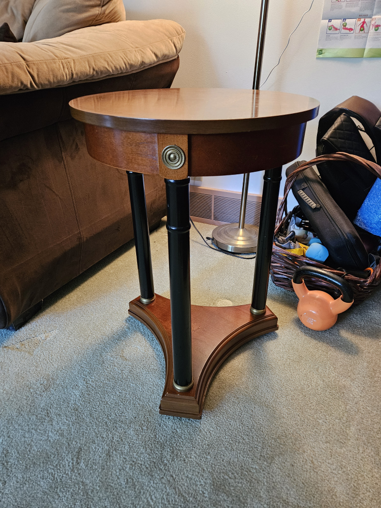 tall side coffee table