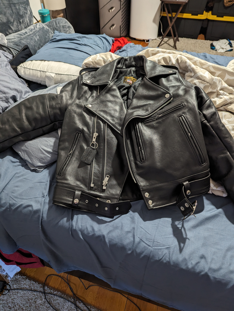 Vanson Leather Motorcycle Jacket