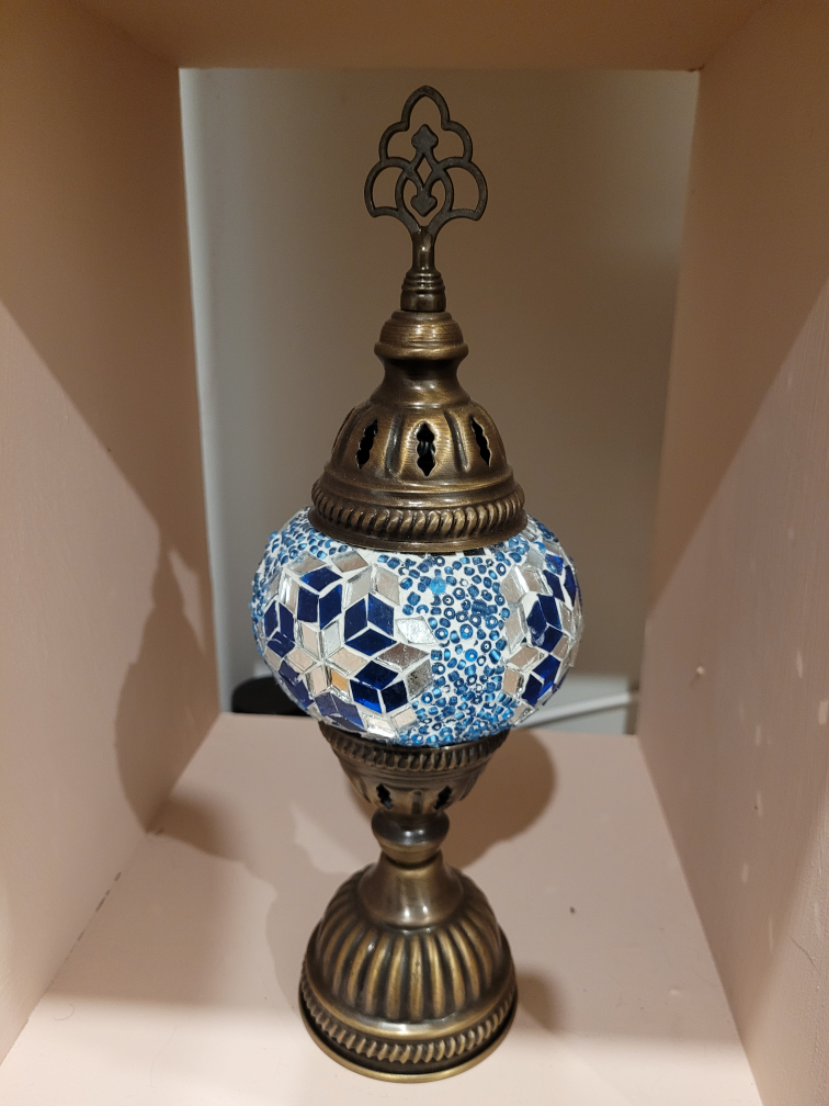 Blue lamp (moving sale)