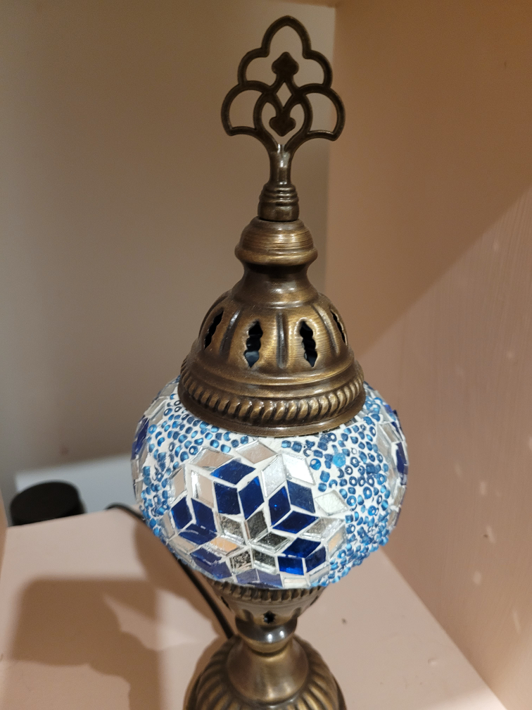 Blue lamp (moving sale) - photo 2