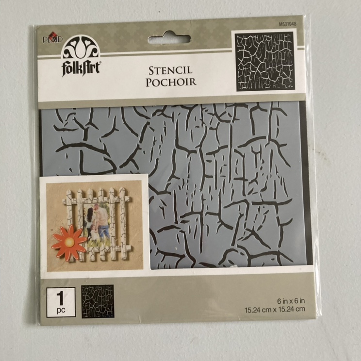 New ‘Crackle’ Stencil
